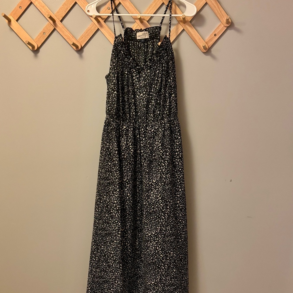 Universal Thread Black and White Patterned Dress